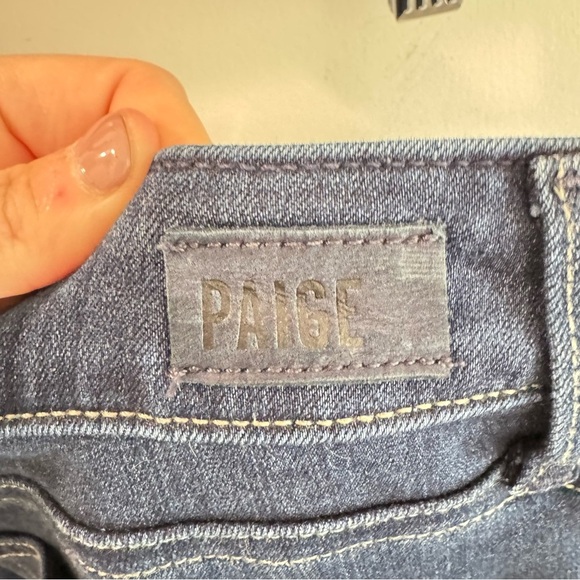 Paige Hoxton Straight Jeans in Famous Wash Size 34 - Picture 4 of 7